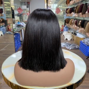 <b>Wig</b> Bob Vietnam Hair,Ladies Bob Cheap <b>Wigs</b>,SDD 5*5 Closure Human Hair <b>Short</b> Bob <b>Wigs</b> 10 Inches - Product Image 4