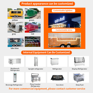 Food Truck in Acciaio Inossidabile per Bar Succhi Tropicali, Rimorchio Mobile Attrezzato per Smoothie e Acai Bowl - Product Image 6