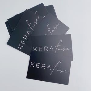 Tarjetas de Agradecimiento en Blanco y Negro con Código QR - Tarjetas de Felicitación Minimalistas Personalizadas para Seguidores de Comercio Electrónico - Product Image 3