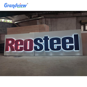 Barlar ofis mağazaları için kanal mektubu ile iş ön aydınlatmalı ve arka aydınlatmalı reklam işareti için özel LED tabela - Product Image 2