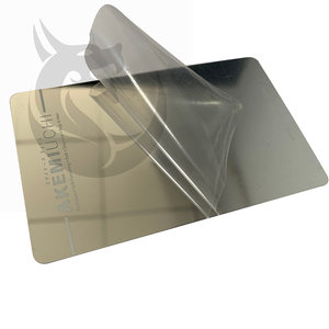 Tarjeta de Visita de PVC Laminado con Acabado de Espejo de Lujo, Impresa en Serigrafía, Plástico VIP, Certificación ISO 9001 - Product Image 6