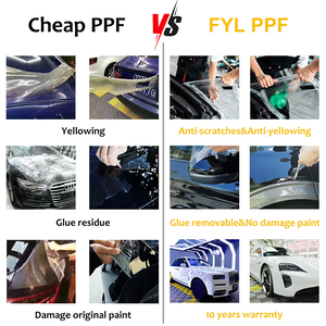 TPU Paint Protection Film PPF <strong>Clear</strong> Car <strong>Vinyl</strong> Wrap Full Body Scratch Resistant Self Healing Invisible Car Cover - Product Image 3