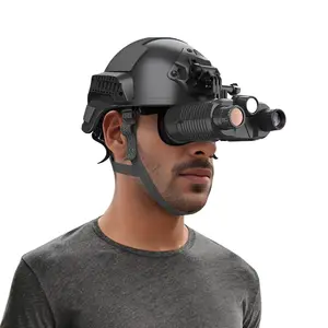 New Arrivals 4K Night Vision Binoculars Head Mounted Hands Free 8X Digital Zoom Infrared HD Helmet Mounted Night Vision Goggles