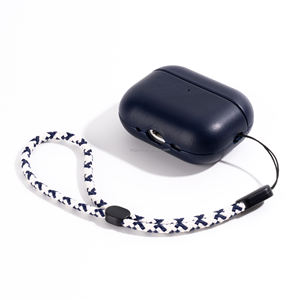 Étui pour écouteurs en cuir ciré <span class=keywords><strong>de</strong></span> qualité supérieure pour Apple <span class=keywords><strong>AirPods</strong></span> Pro 3, protection antichoc - Product Image 2