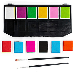 Kit de Pintura Facial Fluorescente de Neón Mei Shang, a Base de Agua, <span class=keywords><strong>para</strong></span> <span class=keywords><strong>Niñas</strong></span>, Fiestas, Celebraciones, Arte Corporal - Product Image 2