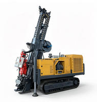 Foreuse géologique sur chenilles entièrement hydraulique de 1800 m avec télécommande pour la forage diamanté