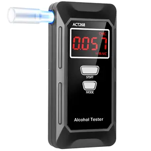 Kích Thước Nhỏ Breathalyzer Chất Lượng Cao Rượu Tester Phụ Kiện Xe Hơi Rượu Checker