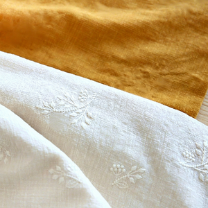 Fabricant de tissus brodés en coton de qualité supérieure, OEM ODM, textile personnalisé pour robe élégante, vêtement de mode, matériau de qualité - Product Image 3