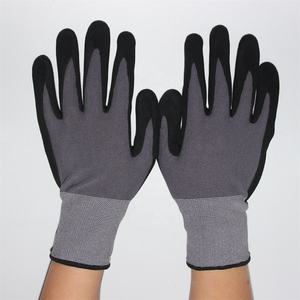 Guantes DE TRABAJO Suncend Safety, transpirables, de buena calidad, con acabado de arena de nitrilo recubierto, gran agarre - Product Image 5