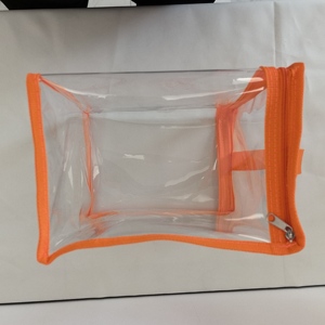 Sac à provisions transparent en PVC sacs en plastique avec logo personnalisé sac fourre-tout de plage transparent cadeau de mariage - Product Image 4