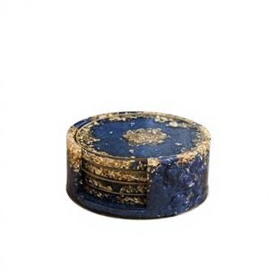 ชุดจานรองแก้วกาแฟและชา ทำจากอีพ็อกซี่เรซิ่น ทนความร้อน เป็นมิตรกับสิ่งแวดล้อม ดีไซน์หรูหราทันสมัย |   แผ่นป้องกันโต๊ะทรงสี่เหลี่ยมแบบมันเงาทำมือ - Product Image 1