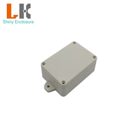 Boîtier de projet étanche en plastique ABS 83*58*33mm, boîte de jonction électronique, boîtier d'interrupteur étanche IP65 avec oreilles