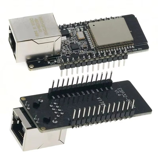 WT32-ETH01 ESP32 Ethernet Module RJ45 LAN WiFi Bluetooth MCU Development Board for Industrial IoT