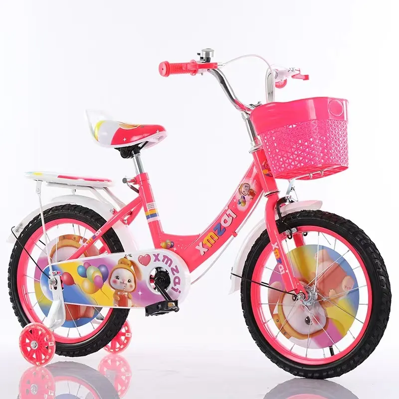 دراجة أطفال للبنات بعمر 2-13 سنة بعجلات 12 14 16 18 بوصة مصرحة من المصنع بسعر الجملة