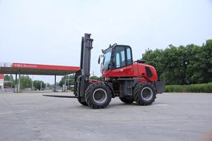 Carretilla elevadora todoterreno diésel de 3,5 toneladas con altura de elevación de 4-6 metros y modelo de tracción en las 4 ruedas a la venta a bajo precio - Product Image 6