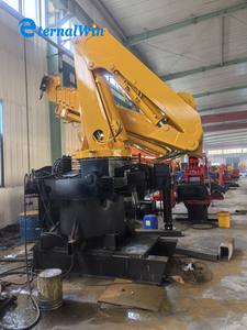 Brazo de carga articulado Grúa hidráulica montada en camión o barco marino - Product Image 3