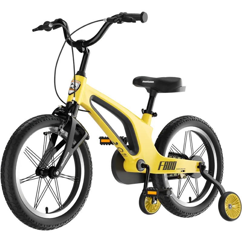 14-Zoll-Kinderfahrrad für Mädchen und Jungen Magnesium-Legierungsrahmen mit Zusatzrad Eingangs-Cruiser-Fahrrad