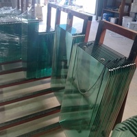 Vidrio Flotado de Seguridad ANSI Z97.1 de 3 mm, 4 mm, 5 mm, 6 mm, 8 mm, 10 mm, 12 mm, Vidrio Templado Transparente y Resistente con Certificado SGCC