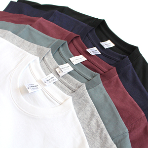 Camisetas de Alta Calidad YLS, Diseño Personalizado, Estilo Pro Club, 265 GSM, 100% Algodón Peinado, Lisas para Impresión - Product Image 2