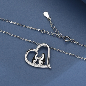 家族のジュエリーのための925スターリングシルバーリトルペンギンとマザーギフト - Product Image 3