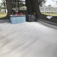 Tapis en polyester/coton imperméable et ignifuge personnalisé DY Factory, modèle DYCP-002, pour grand camping familial en extérieur toutes saisons 17.28