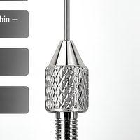 Sonde de mesure de hauteur, indicateur à cadran M2.5, sonde à pointe plate en acier tungstène, diamètre 0,45 x 10 mm, tailles personnalisées disponibles sur demande