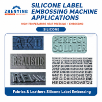 Automatische Heißprägemaschine für Stoffe mit 3D-Textur zur Prägung von Schuhen, Silikon-Patches und Wärmeübertragung auf Kleidung