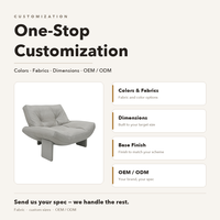 Fauteuil lounge en cuir moderne, fauteuil d'appoint bas sans accoudoirs, mobilier de loisirs minimaliste pour hall d'hôtel, salon, club
