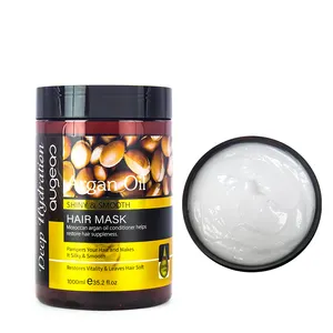 Hot sales repair silk professional wholesale 1000ml smoothing best collagen argan oil treatment hair mask