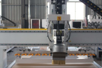 Mesin Pertukangan Kayu Industri Tahan Lama M-shine CNC 1328, Mesin Serbaguna untuk Memotong dan Meratakan Kayu untuk Penggunaan Pabrik Kayu