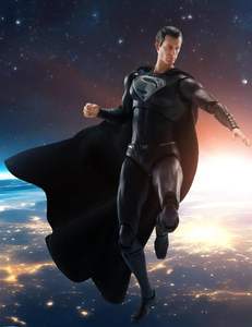 Action Figure Supereroe Nero in Scala 1/9, Modello da Collezione del Film DC, Giocattolo Disponibile, Regalo di Compleanno - Product Image 4