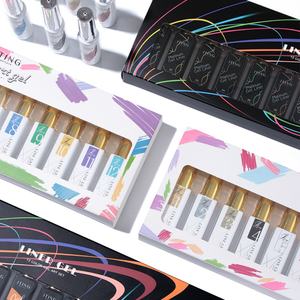 JTING Pincel de Calidad Superior, Set de 5 Colores en Caja, Gel Liner Neon Glow Disco para Uñas, Esmalte de Uñas en Gel, Proveedor OEM de Suministros de Gel para Uñas - Product Image 6