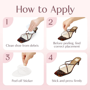 Đệm ngón chân giữa, đệm gót chân, miếng lót giảm đau chân, miếng lót chống trơn trượt, miếng lót cho giày rộng, giảm phồng rộp - Product Image 4