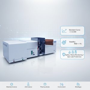Spectrophotomètre d'absorption atomique AAS Beijing Jianshi Instruments, garantie 1 an, longueur d'onde 185-900 nm, résolution spectrale 0,2 nm - Product Image 3