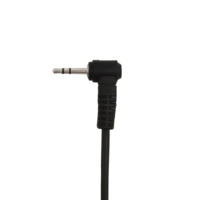 E53V6-M2 D Shape Semi-in-ear Earhook dengan Panjang Kabel 100CM, Mic, Earset Radio Dua Arah, Headphone untuk Motorola