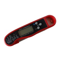 Termometer Daging Digital Instant Read IP67 Tahan Air dengan Layar LCD Akurasi 0.1 Pembuka Botol Magnetik untuk Memasak & BBQ