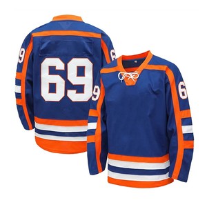 Fabrieksgroothandel op maat gemaakte geborduurde logo applicatie ijshockeytrui 100% polyester digitaal bedrukt team club hockey - Product Image 5
