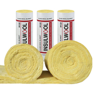 Isolation en laine de verre certifiée ISO INSULWOOL, rouleau économique, 48 kg/m, 25-50 mm, résistant au feu, écologique