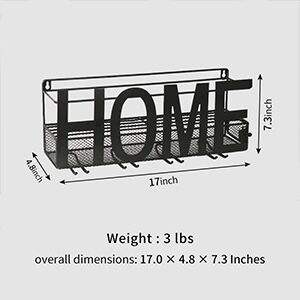 Portabottiglie da vino in metallo decorativo a parete 4 portabottiglie a stelo lungo e contenitore in sughero per vino - Product Image 5