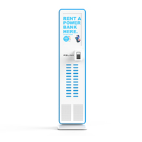 Kiosque de paiement NFC POS à 24 emplacements avec recharge mobile et batterie externe portable à charge rapide 5400 mAh