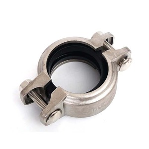 Accouplement de tuyauterie commun cannelé flexible d'acier inoxydable pour des machines de traitement de l'eau - Product Image 6