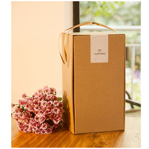 Ramo de flores de cartón corrugado, firme y creativo, venta al por mayor, embalaje exprés, caja de cartón para correo - Product Image 6
