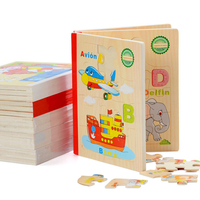 Impresión de Libros Personalizados Directo de Fábrica, Libros de Cartón de Tapa Dura a Todo Color, Libros de Rompecabezas para Niños, Papel Kraft con Laminado Brillante