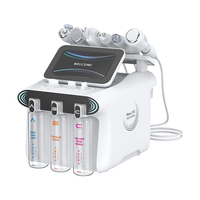 Appareil facial à bulles Hydra Beauty 6 en 1, jet d'oxygène H2O2