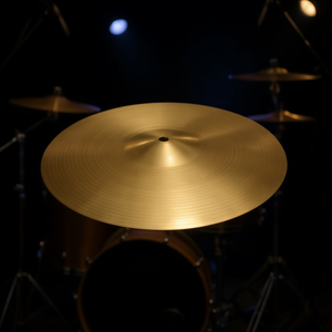 Cymbale de percussion en alliage de cuivre doré, diamètre 16 pouces, qualité professionnelle pour batterie - Product Image 2