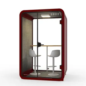 SoundBox 2022 New Design Private Silent Space Meeting Phone Pod Sound Proof Booth