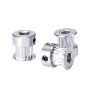 OEM katrol sinkron presisi aluminium <span class=keywords><strong>GT2</strong></span> GT3 GT5 15T 20T 30T Anodize hitam oksida sabuk Timing <span class=keywords><strong>Pulley</strong></span> untuk printer 3D - Product Image 2