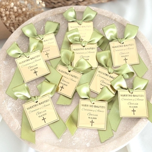 Targhette Nomi Personalizzate in Acrilico Quadrate Incise al Laser - Regali Eleganti e Personalizzati per Matrimoni, Battesimi e Prima Comunione - Product Image 6
