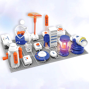 KS Jouets <span class=keywords><strong>éducatif</strong></span>s pour enfants Assemblage de bricolage Kits d'expérimentation scientifique Circuits électroniques STEM Blocs de construction Ensemble de jouets scientifiques - Product Image 1