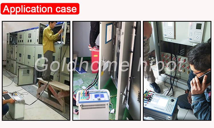 Bộ Kiểm Tra Rơle Bảo Vệ Ba Pha HMJBC-702 Bộ Kiểm Tra Phun Dòng Thứ Cấp